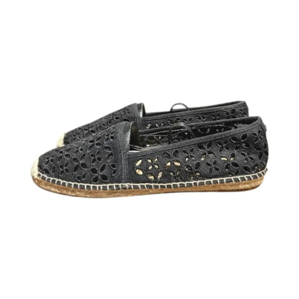 MICHAEL KORS Darci Cutout Eyelet Slip-On Espadrille Size 8.5
